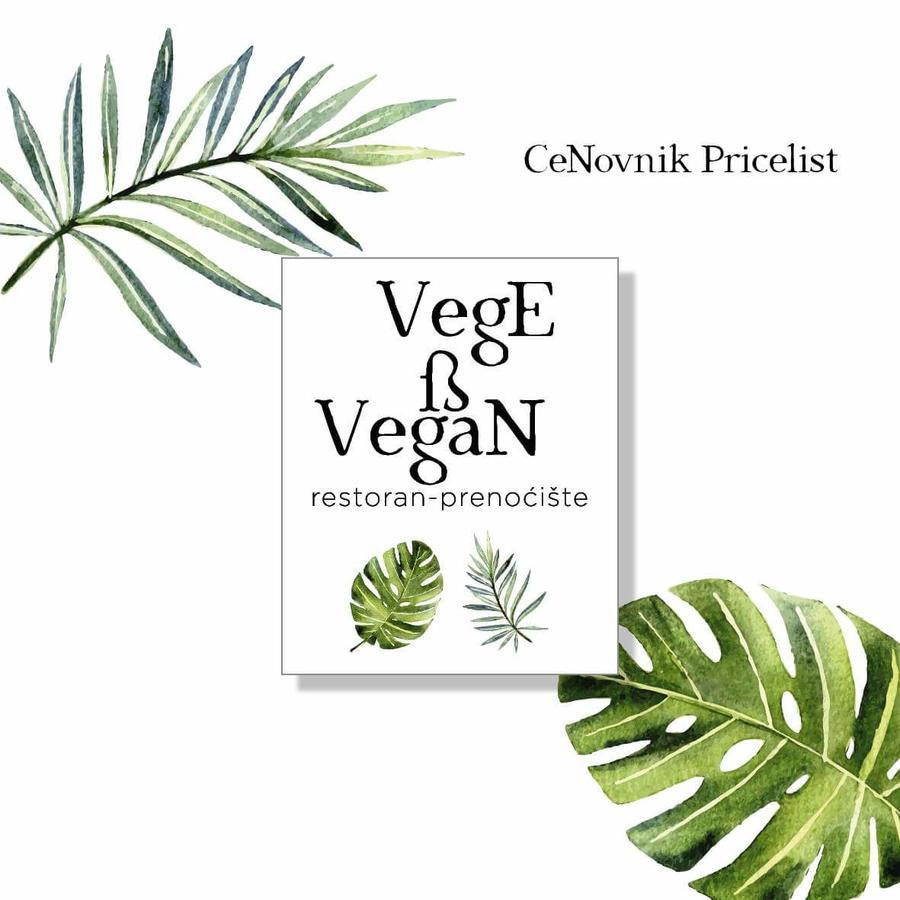 Vege & Vegan Restaurant And Accommodation Novi Sad Ngoại thất bức ảnh